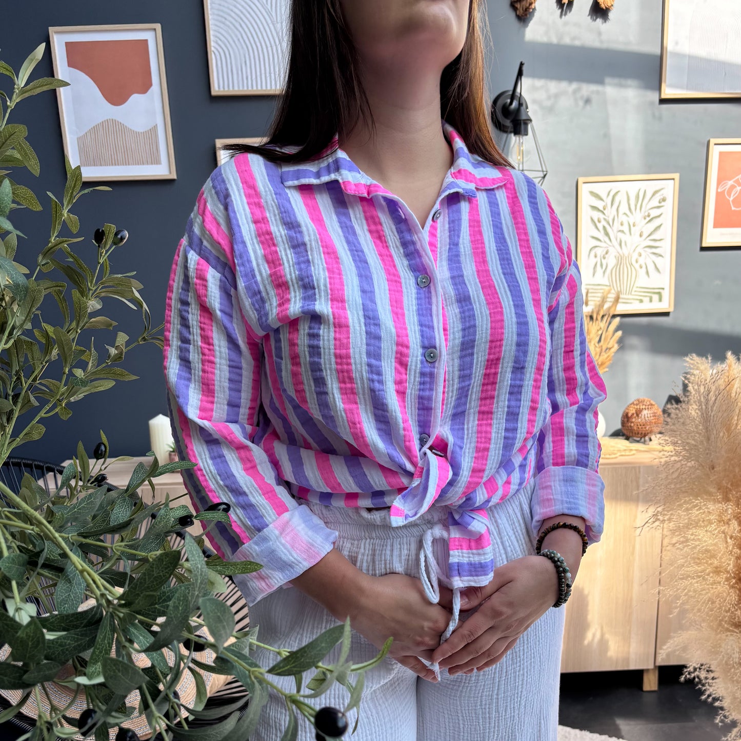 BLOUSE SUNSET LILA 🪻