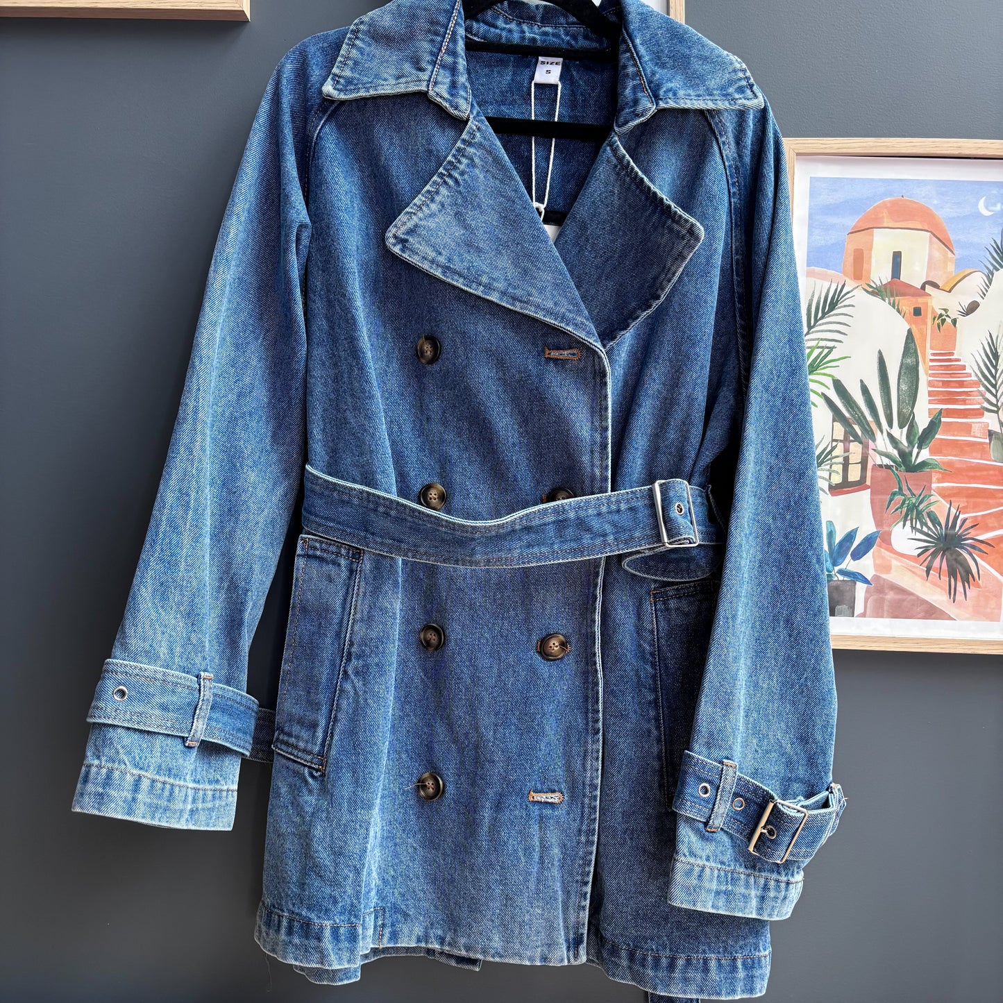Trench en jean đ