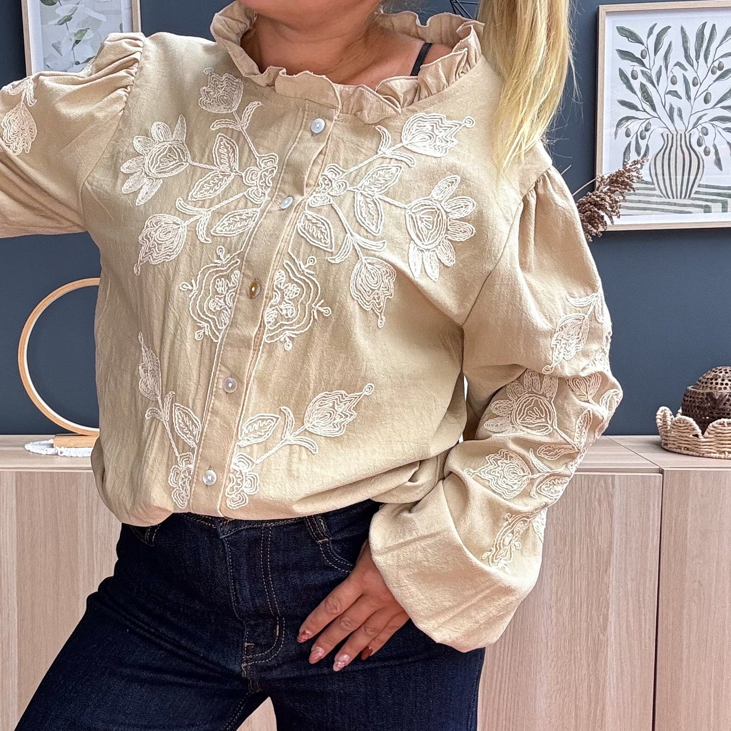 Blouse Alizée 🤎🤍