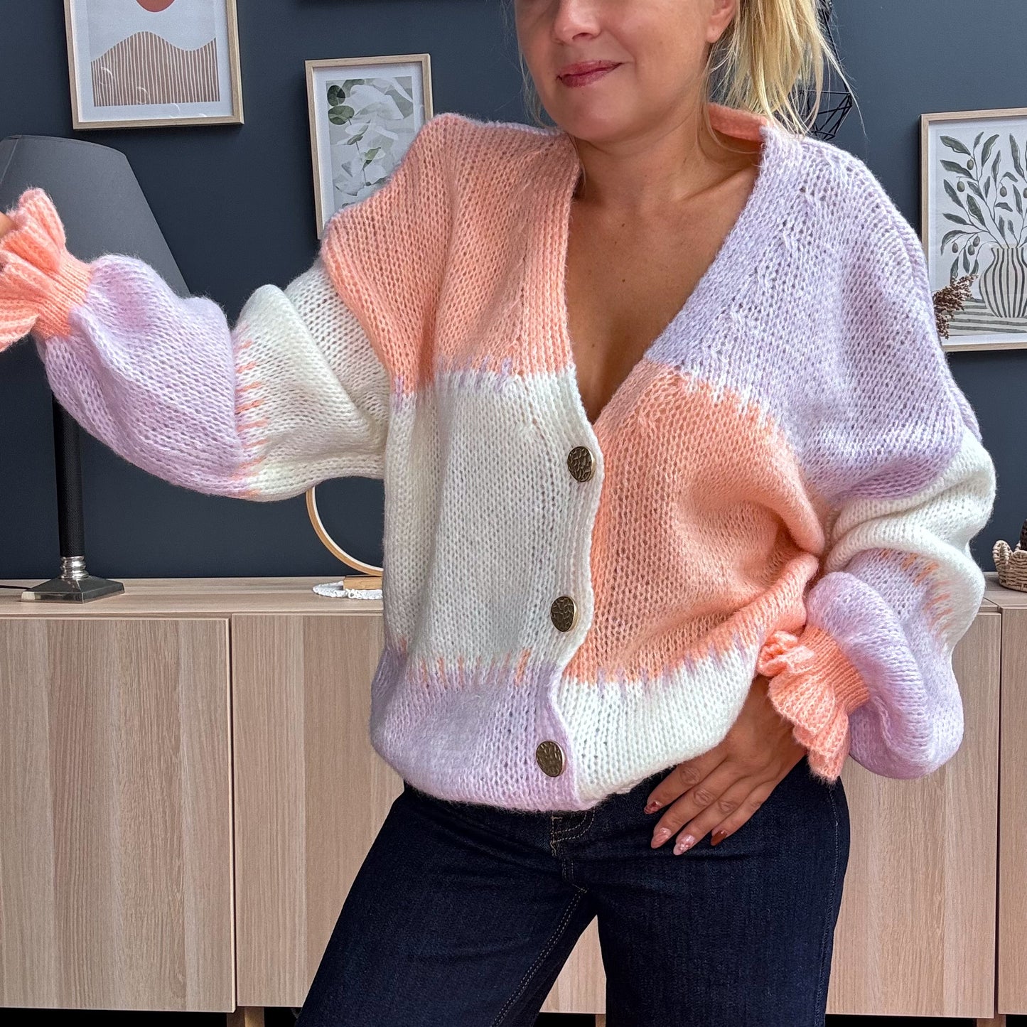 Gilet SERENA pastel 🌸