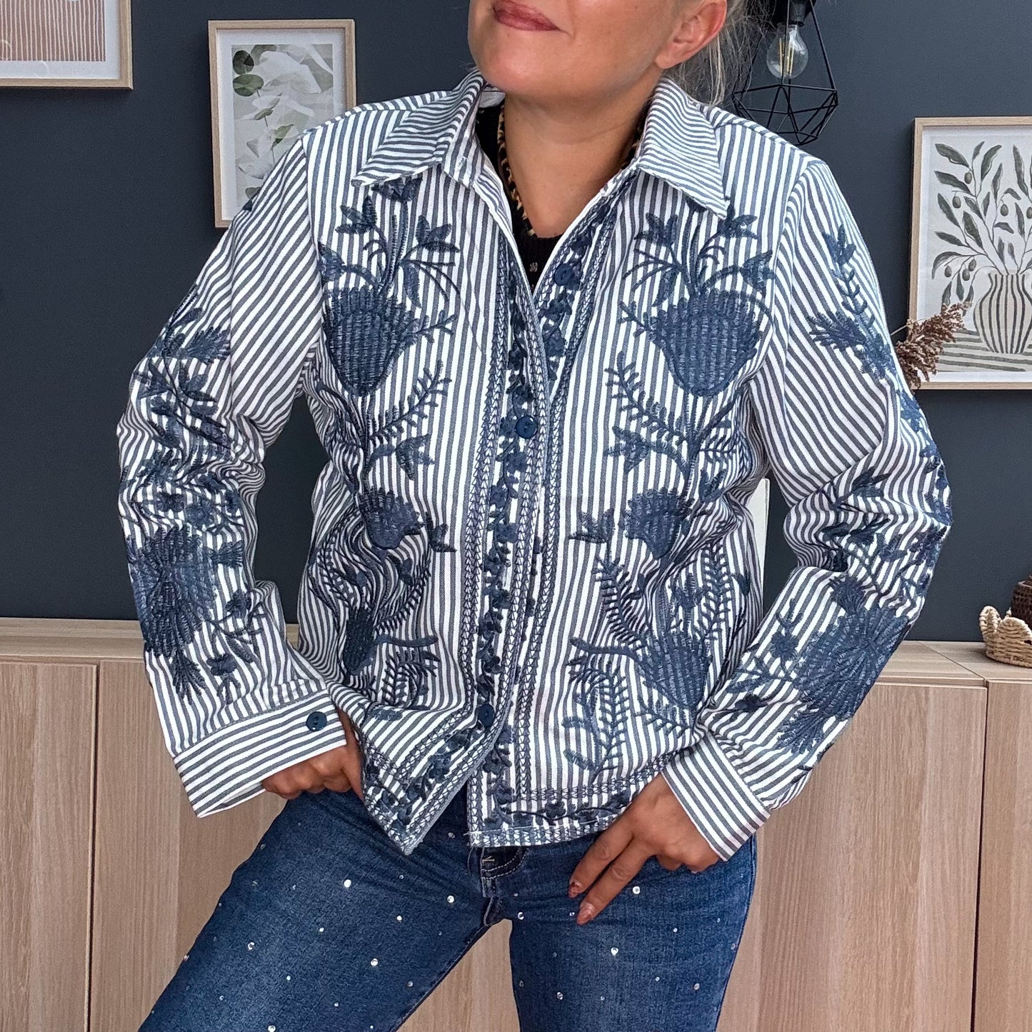 Veste Adéle 💙🤍