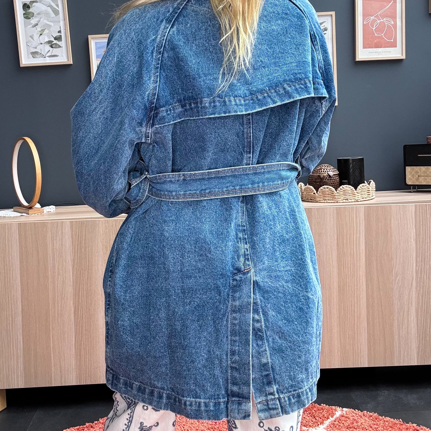 Trench en jean đ