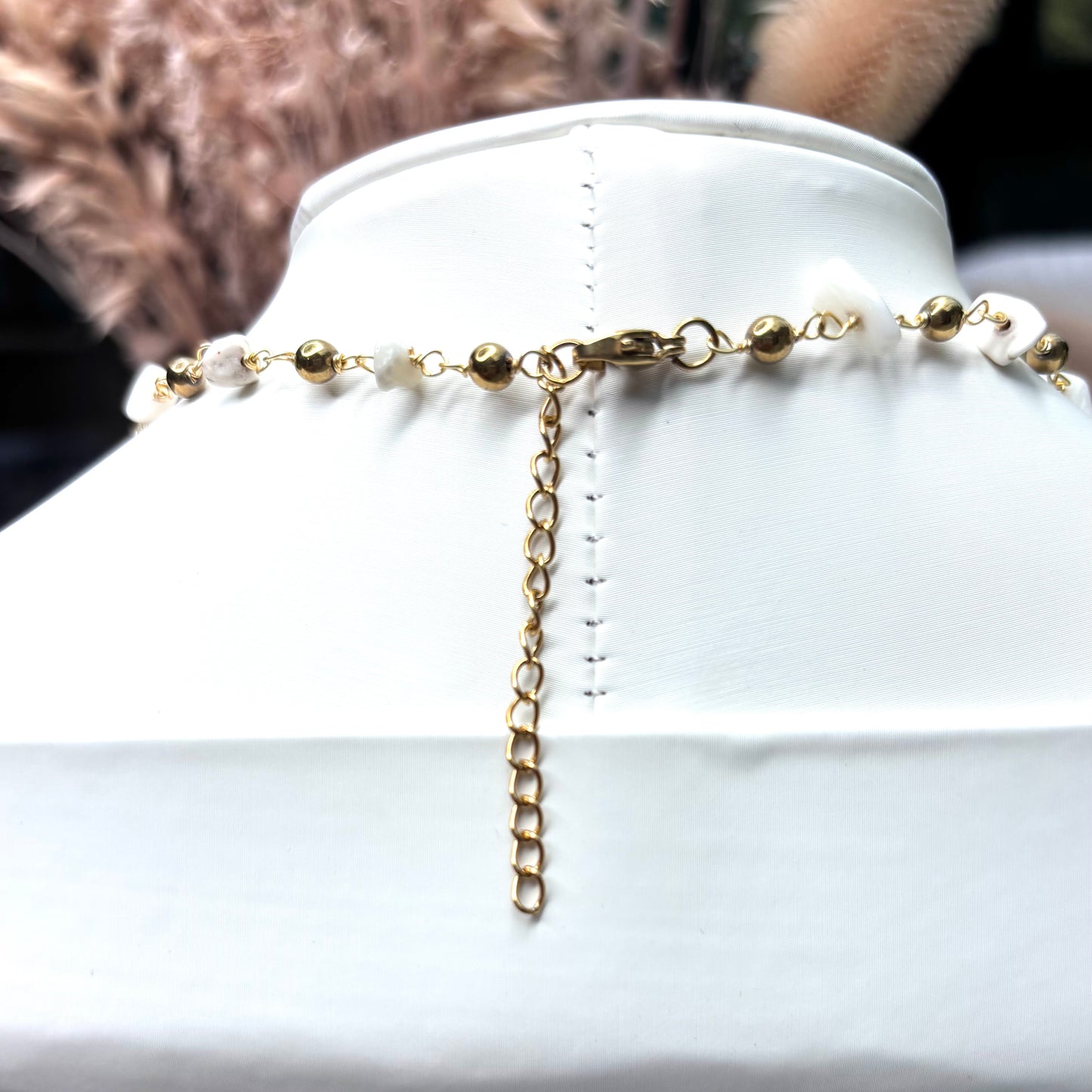 Collier azur đ
