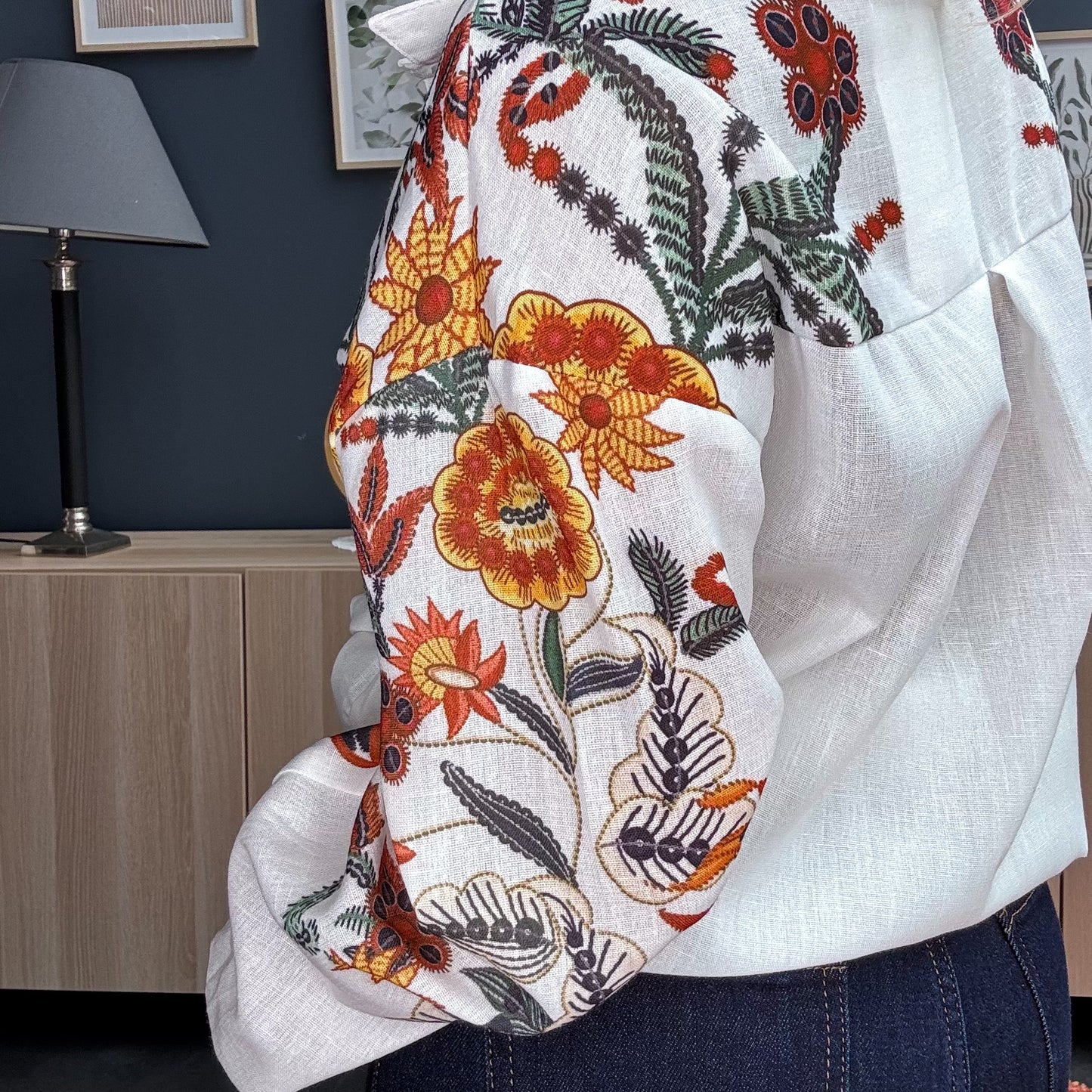 Blouse fleurie đ€