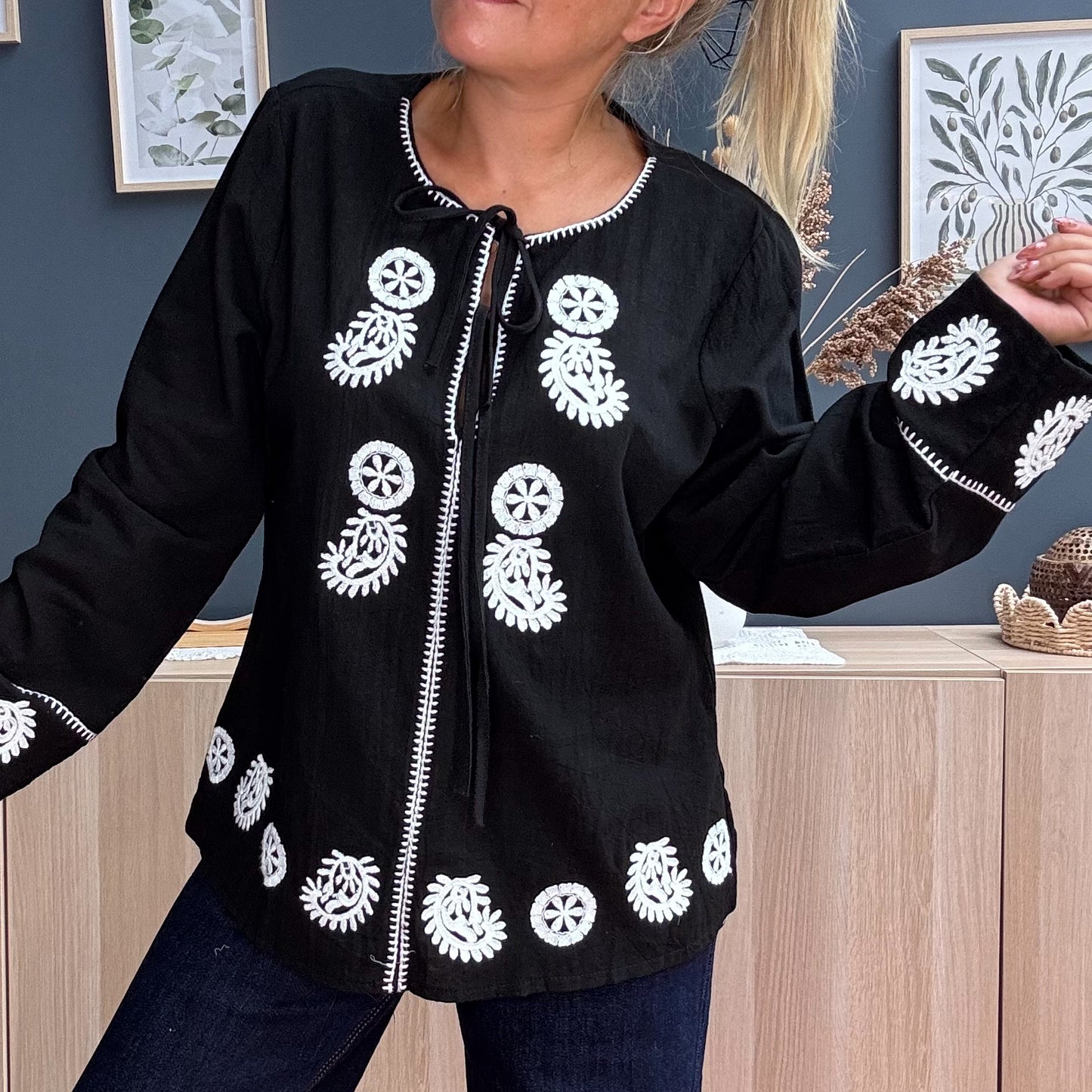 Blouse LÉA noir 🖤