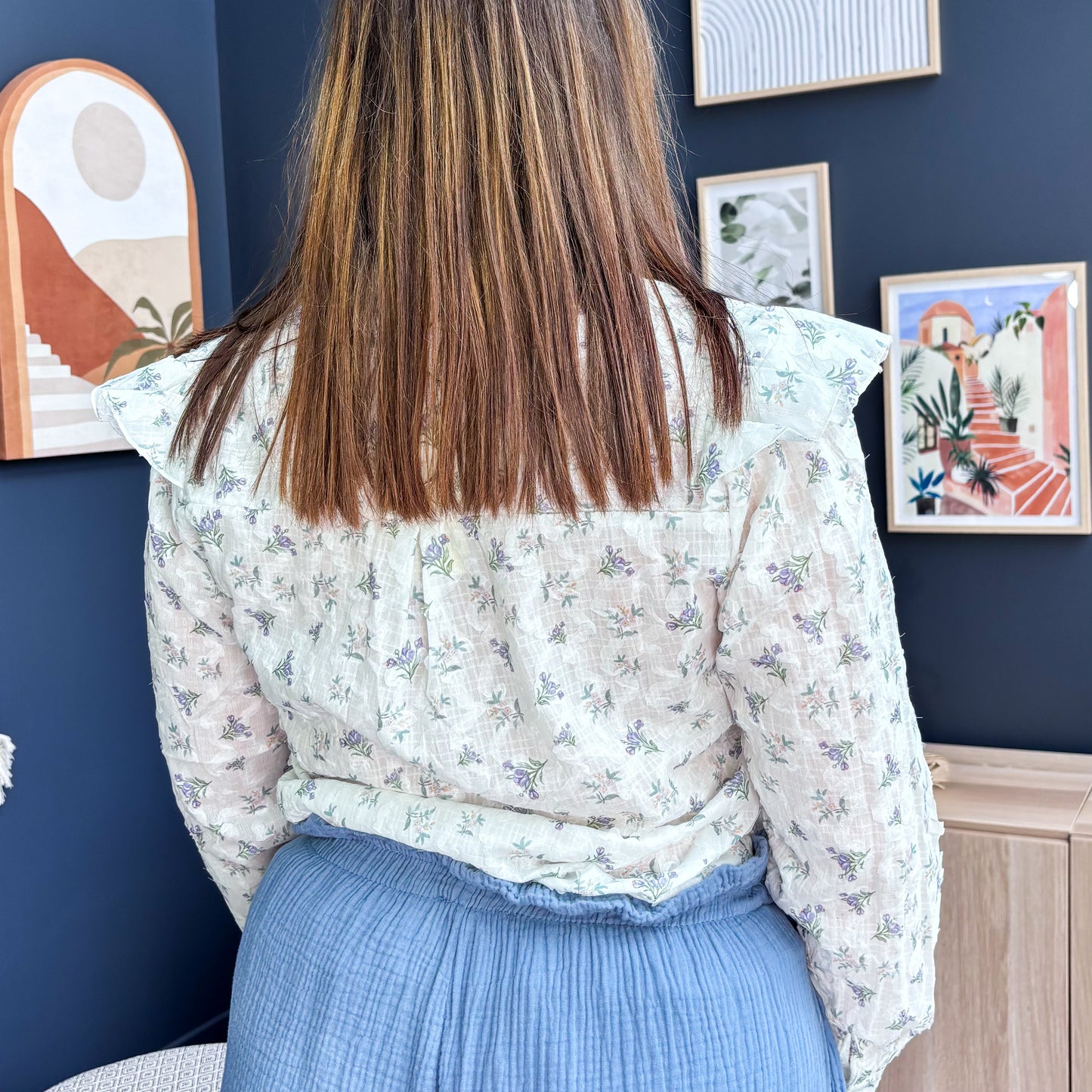 BLOUSE LÉONIE LILA 🪻