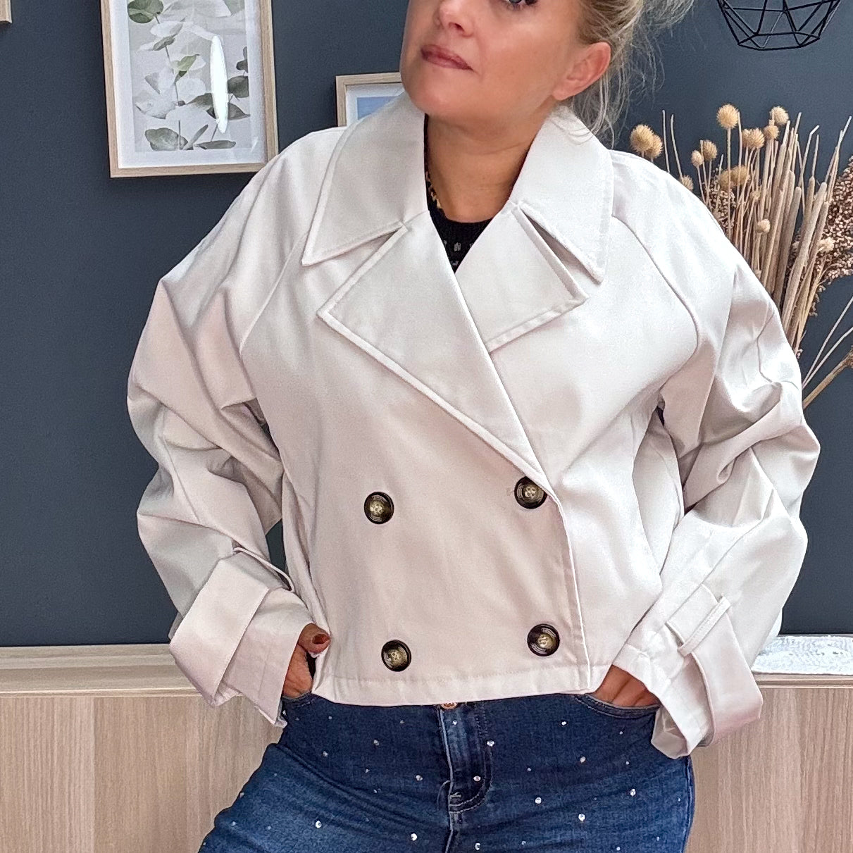Trench court Beige đ€