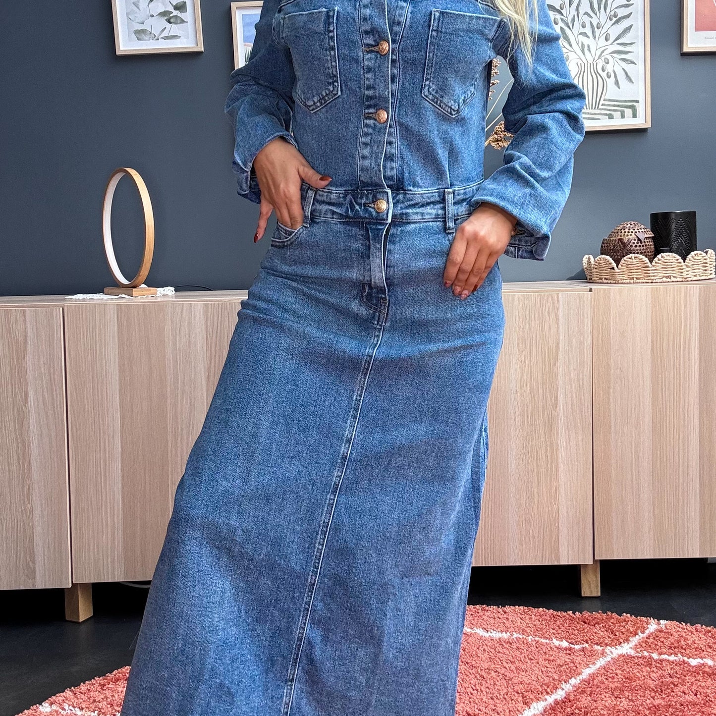 Robe en jean 💙