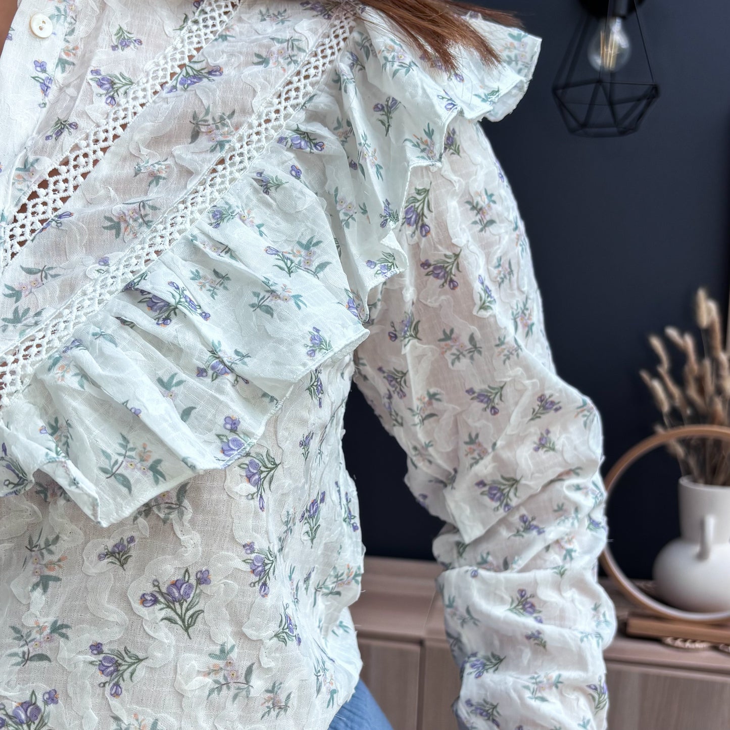 BLOUSE LÉONIE LILA 🪻