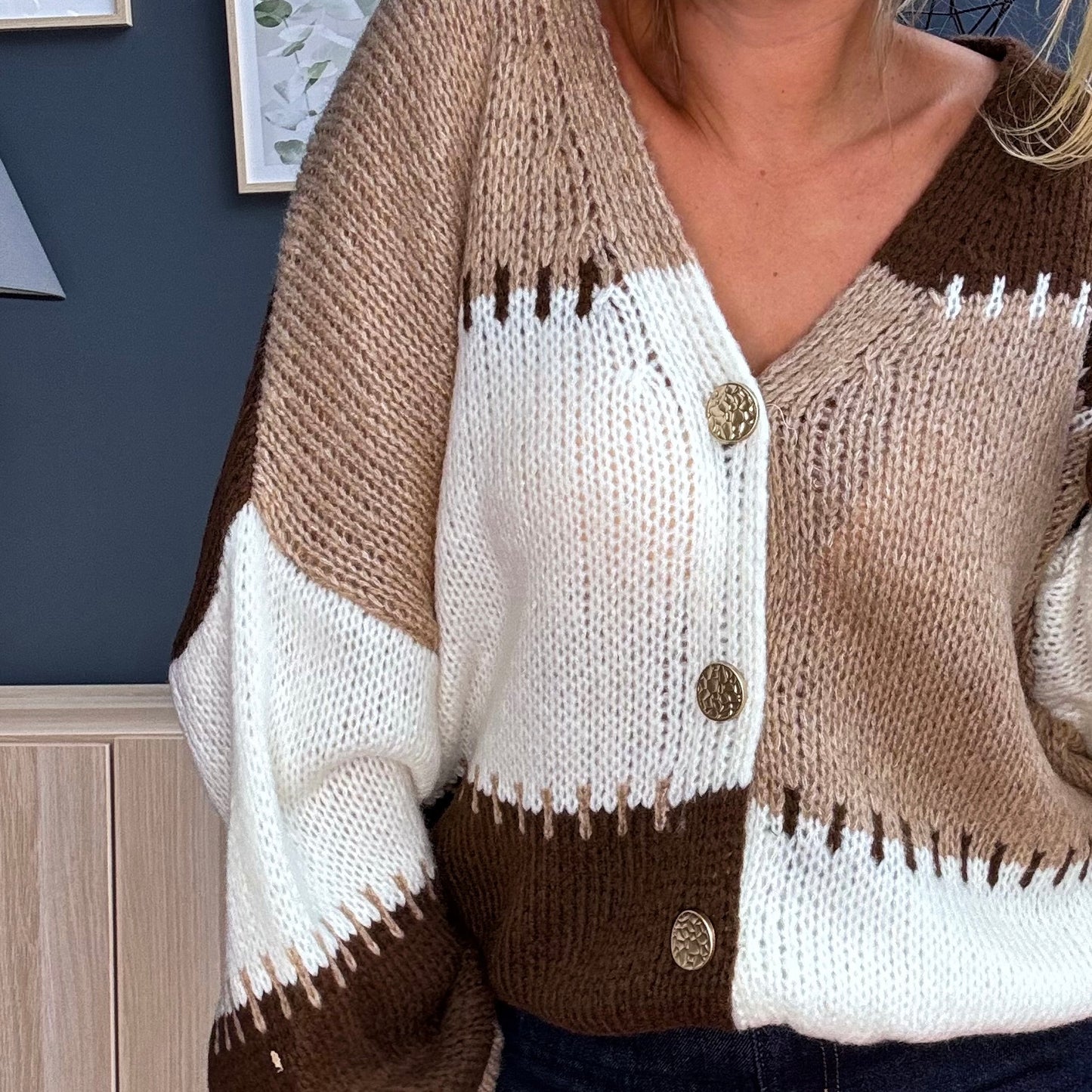 Gilet SERENA marron 🤎