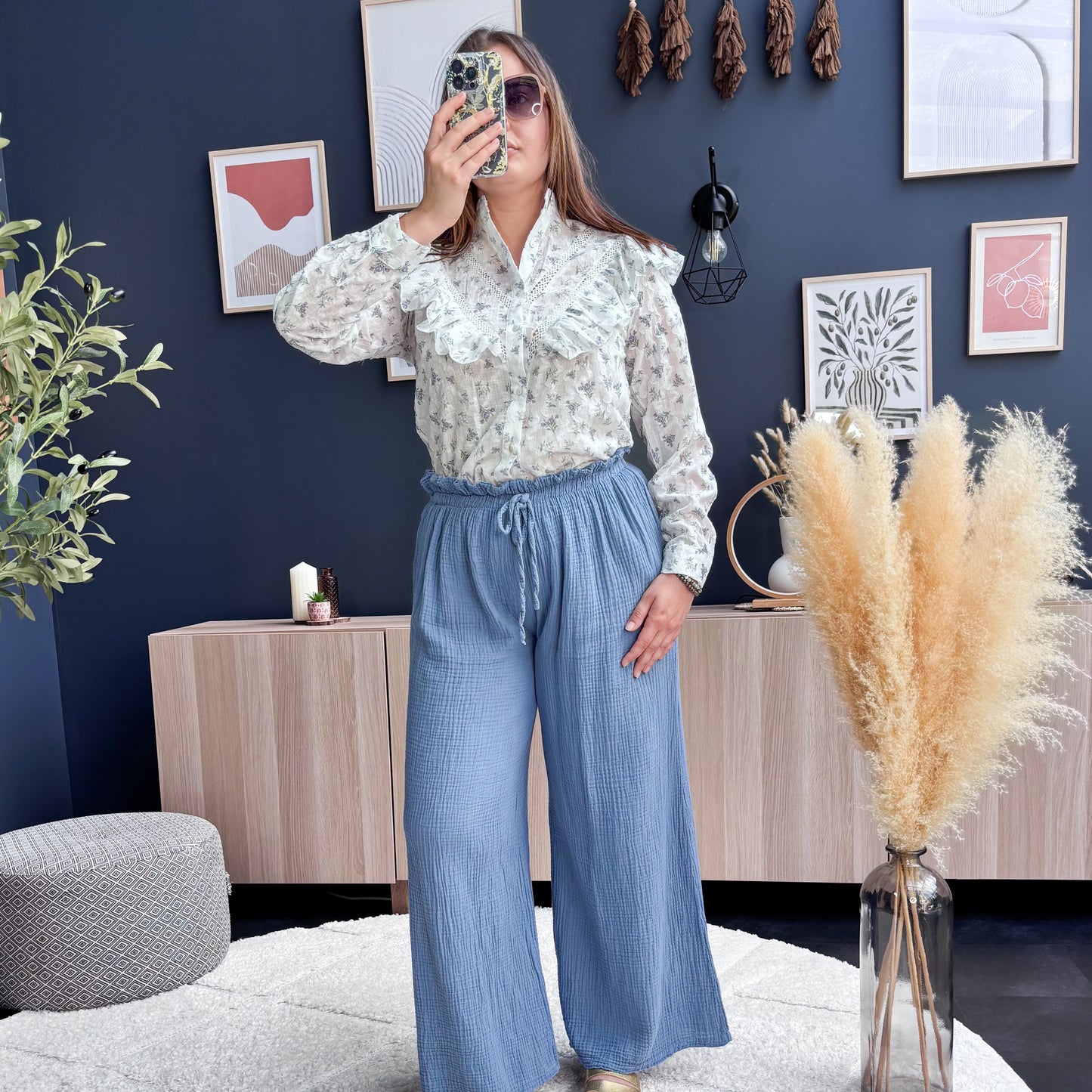 BLOUSE LÉONIE LILA 🪻