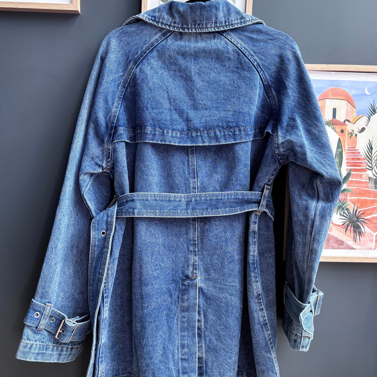 Trench en jean đ