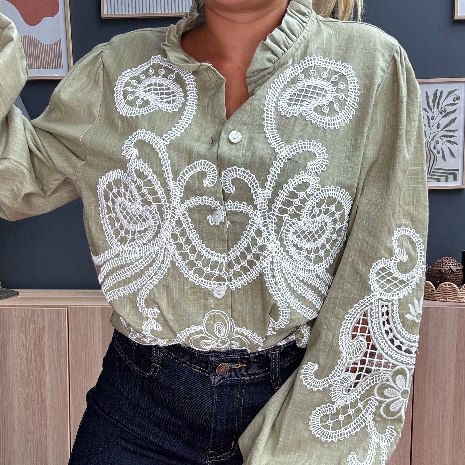 Blouse Aurelie 💚