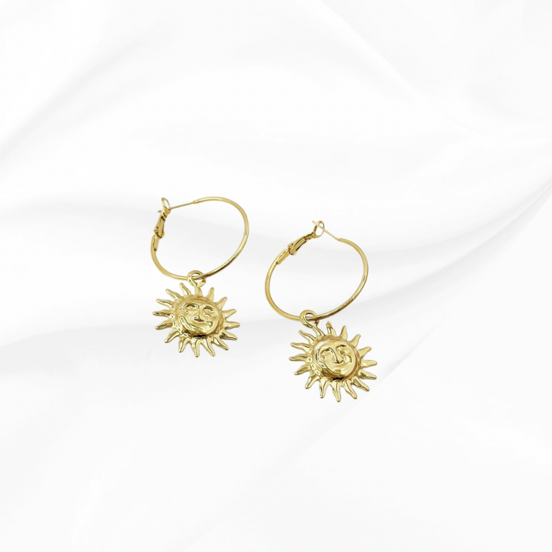 Boucle d’oreille soleil ☀️