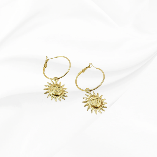 Boucle d’oreille soleil ☀️