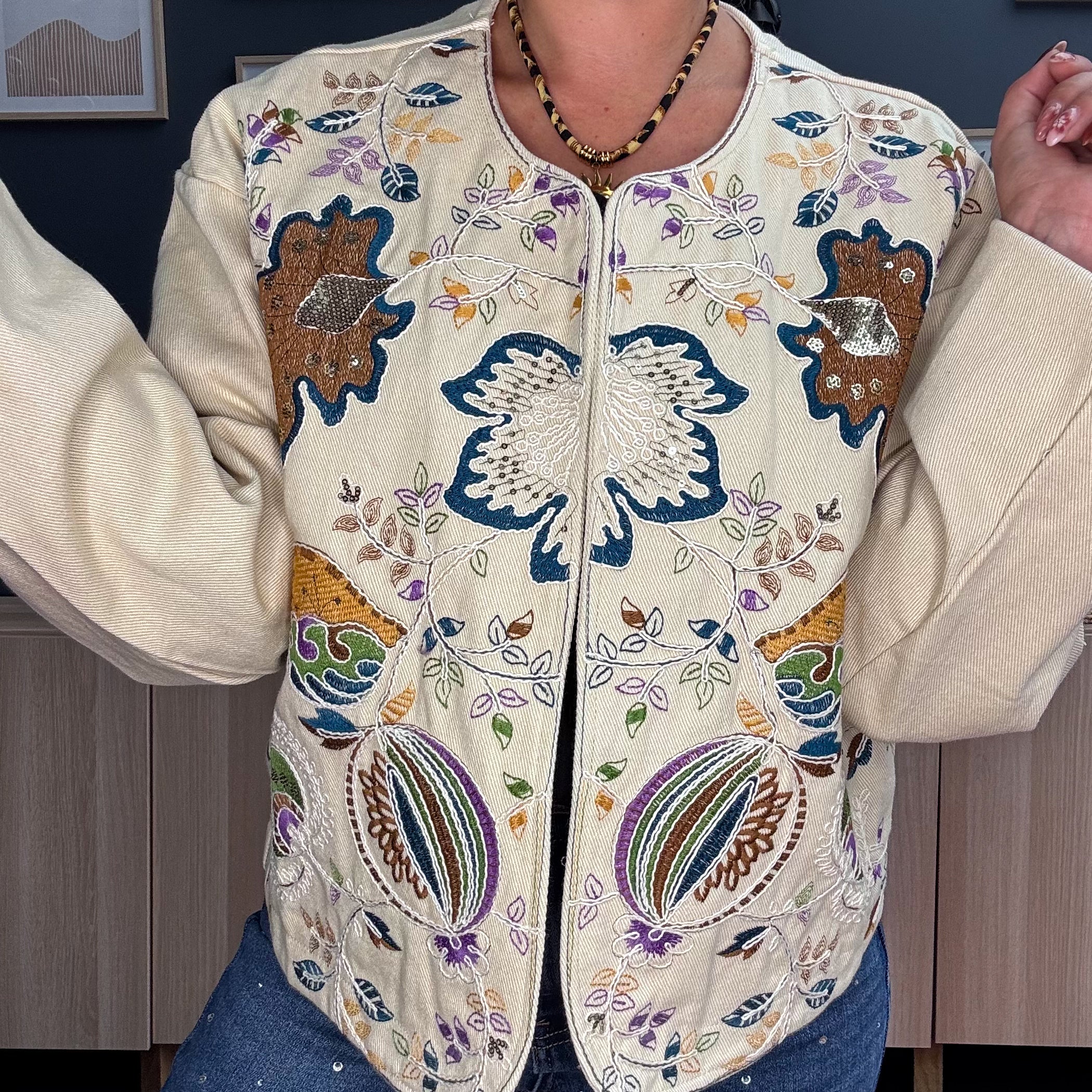 Veste Elodie beige 🤍