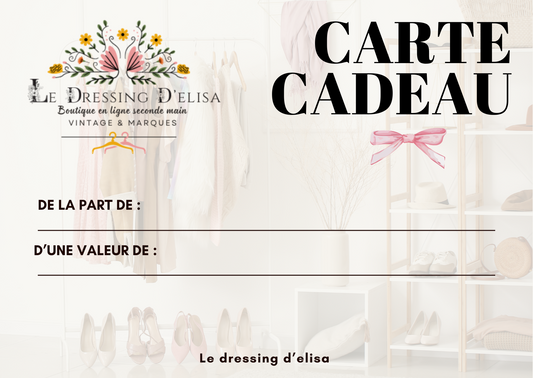 Carte cadeau 🎁