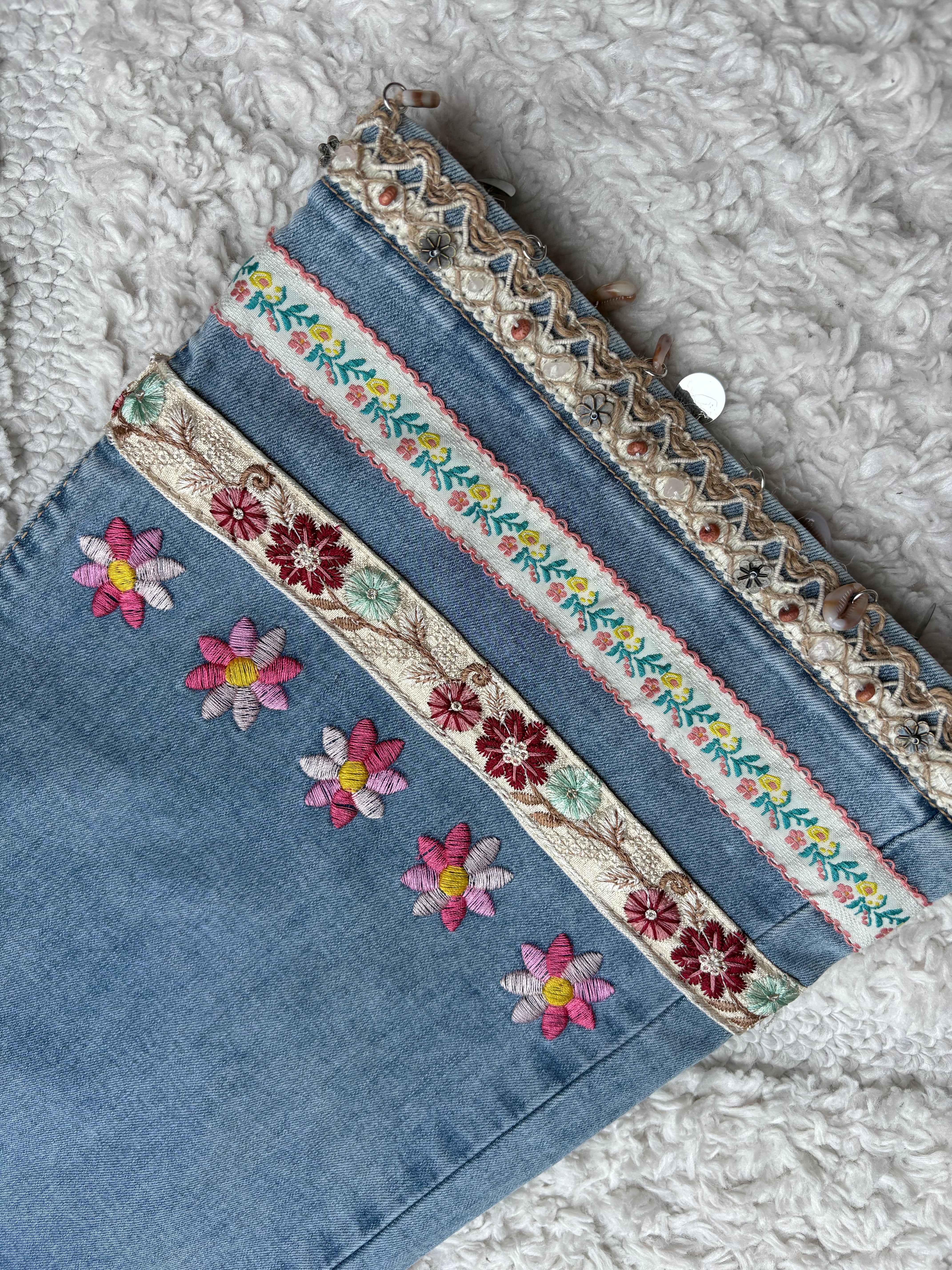 Jean bohème brodé 🧵