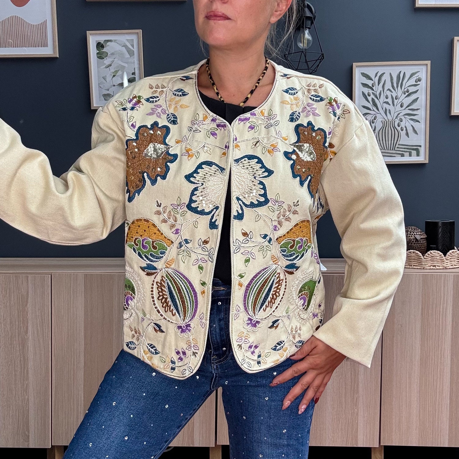 Veste Elodie beige 🤍