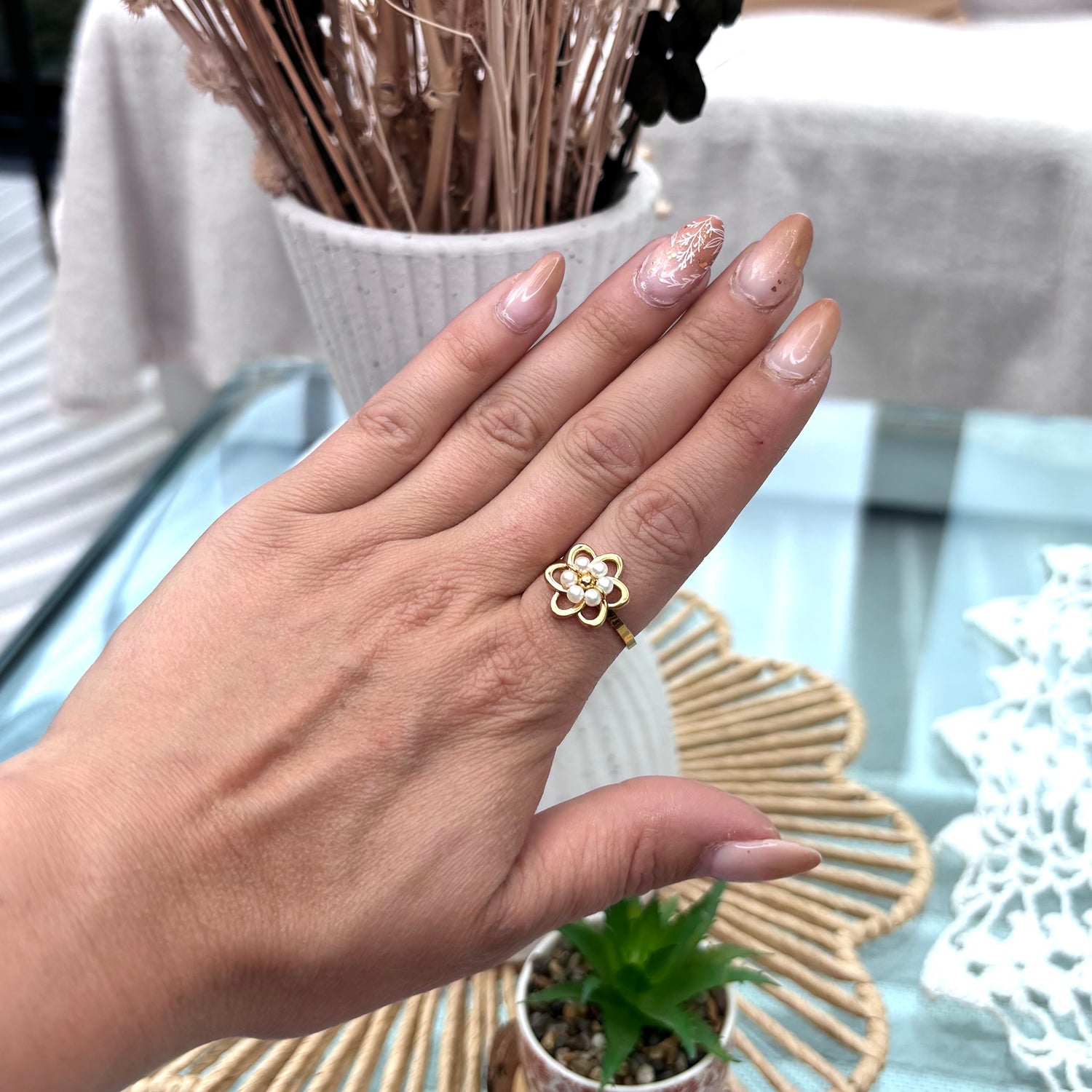 Bague fleur 💍 3