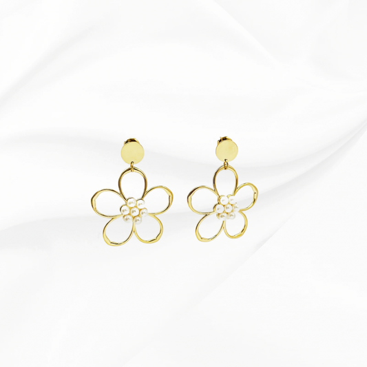Boucle d’oreille fleur 🌸