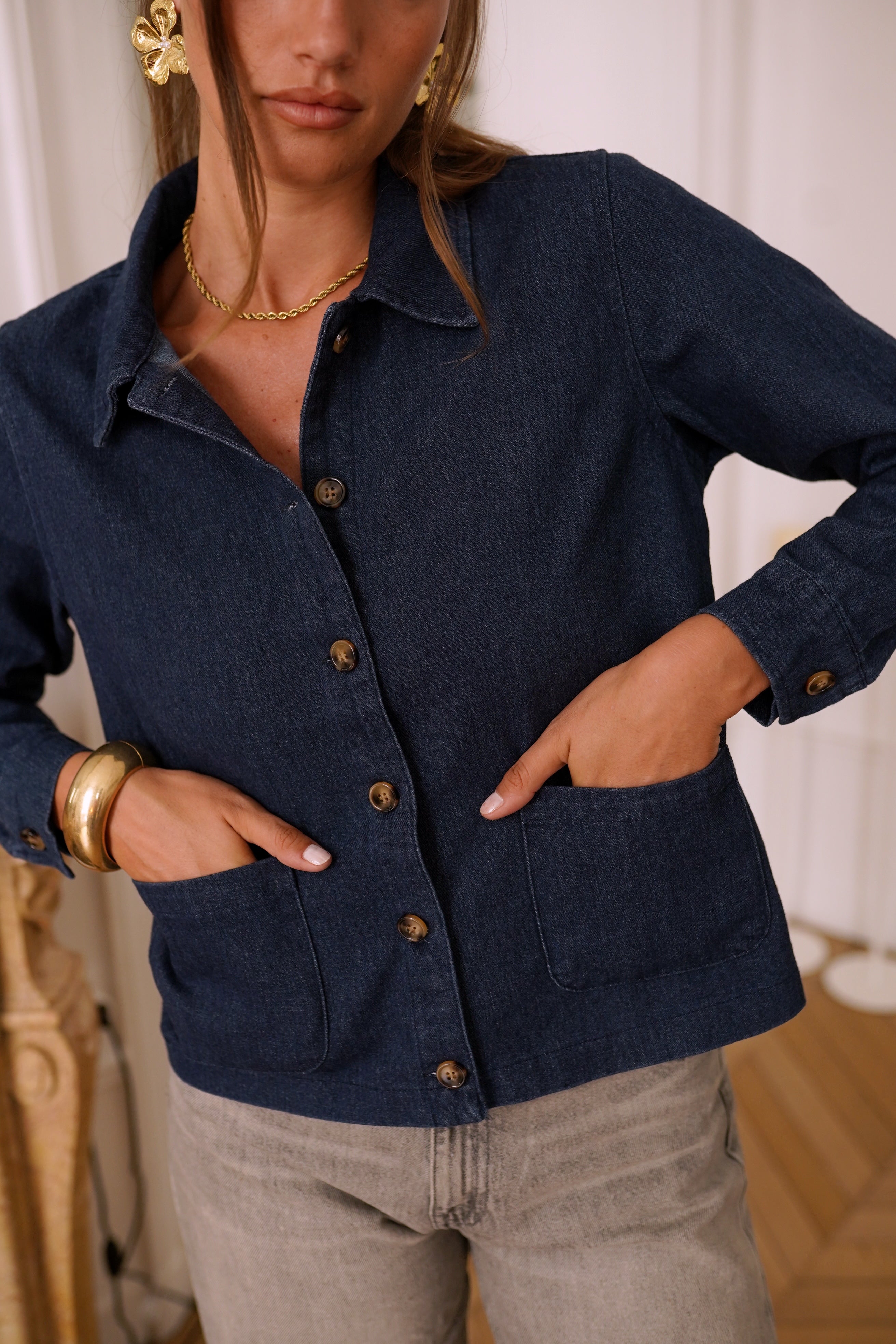 💙 Veste Denim Chic