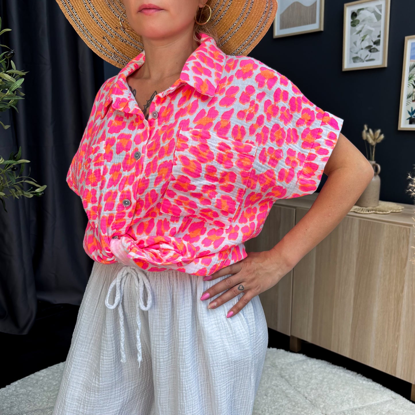 BLOUSE SUNSET 🩷🐆
