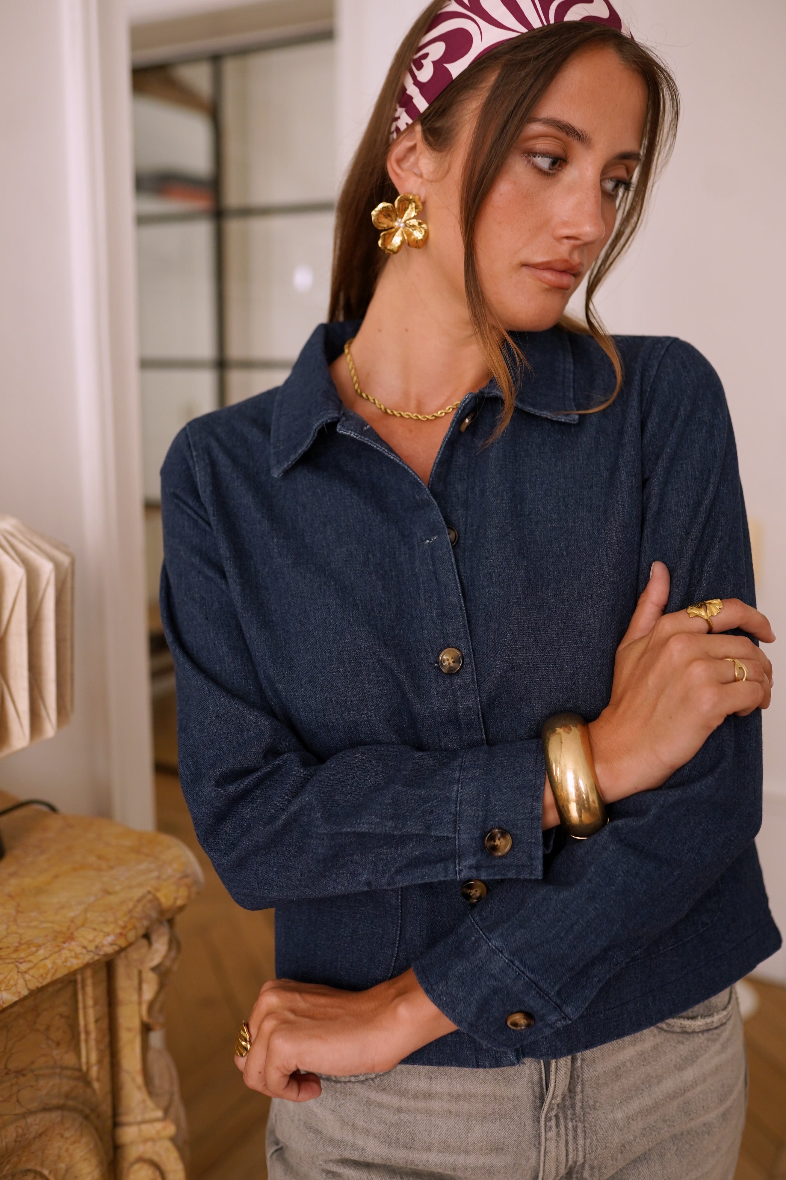 💙 Veste Denim Chic