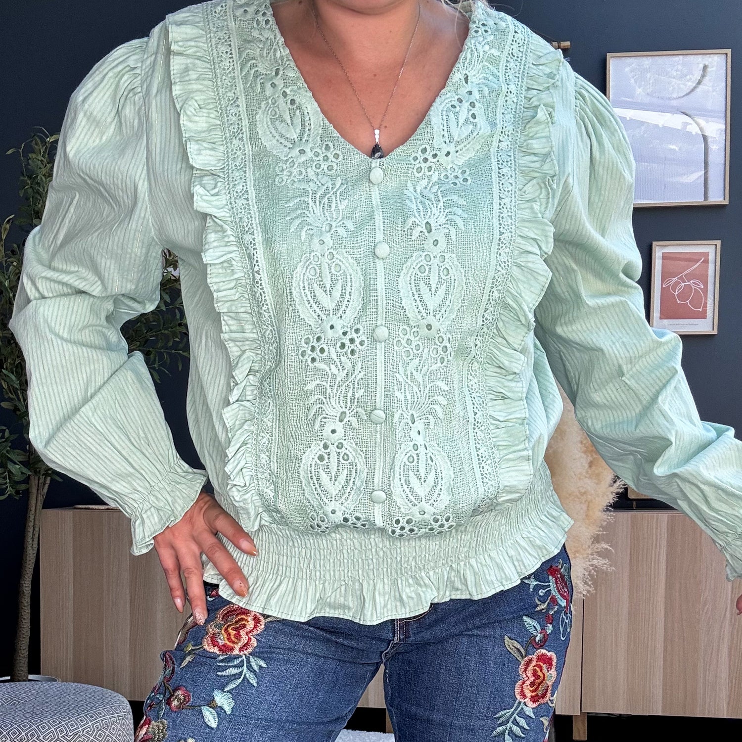 BLOUSE FLORA ✨