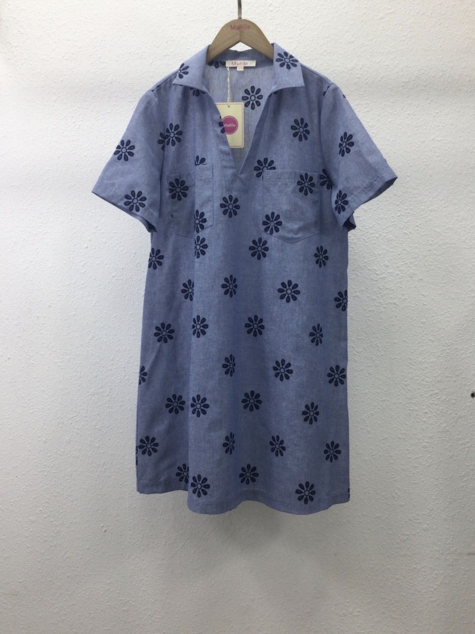 Robe chemise trapèze