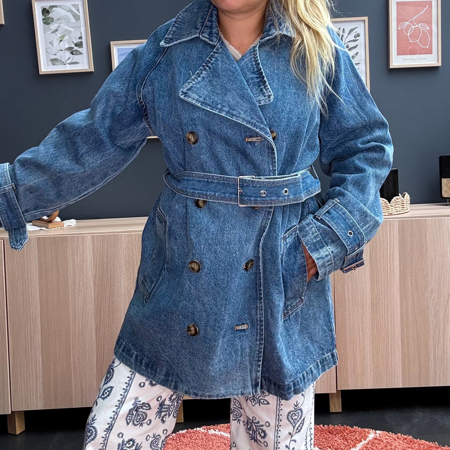 Trench en jean  💙