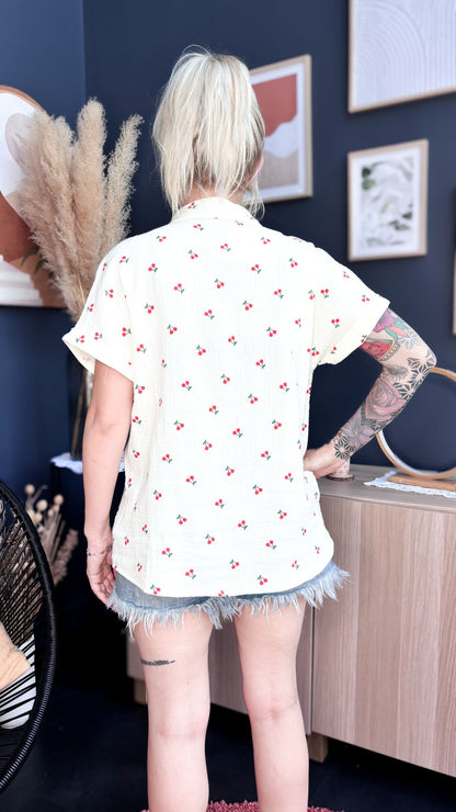BLOUSE CERISE 🍒