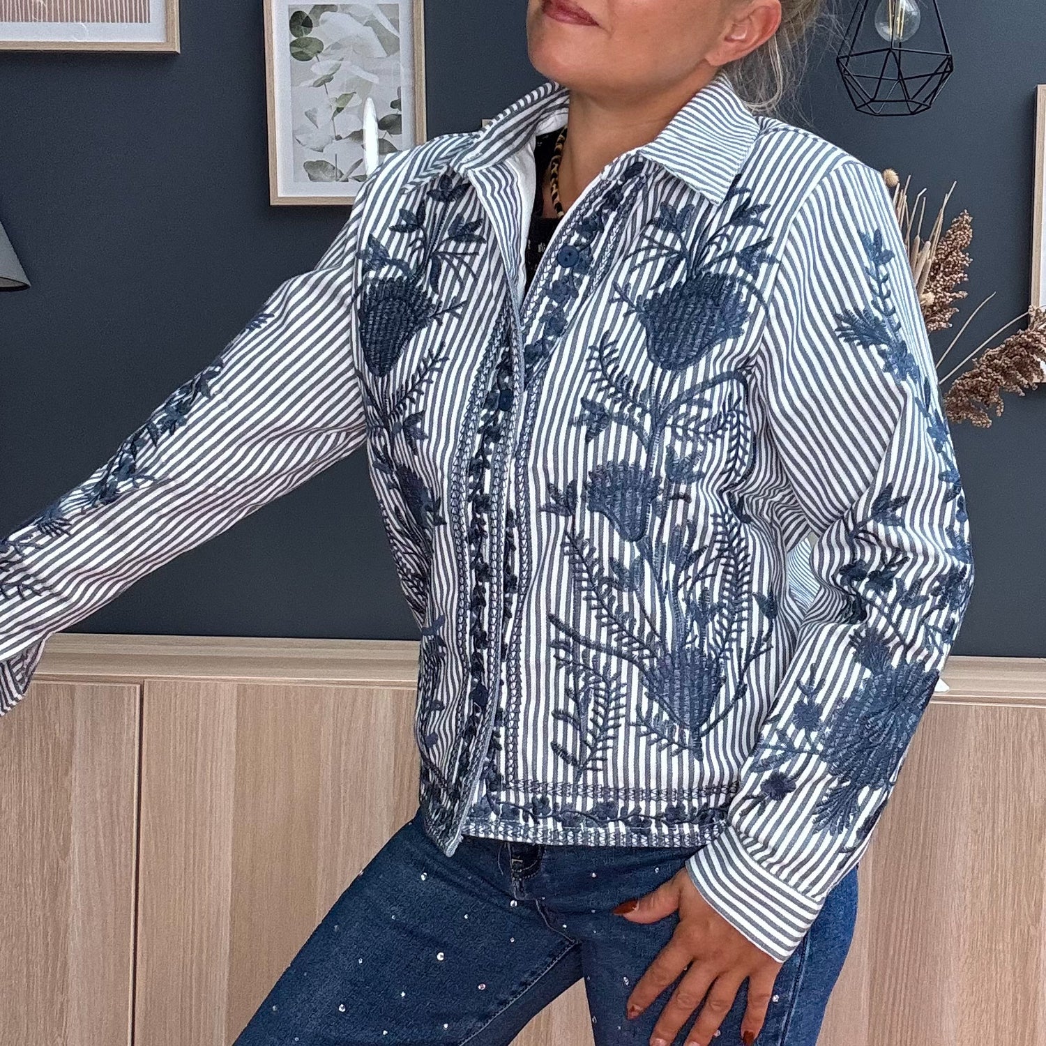 Veste Adéle 💙🤍