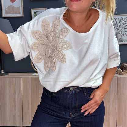 Pull crochet 4 coloris