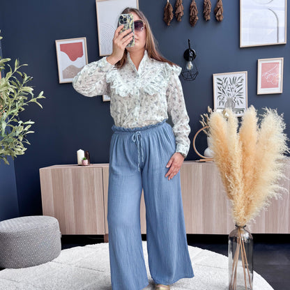 BLOUSE LÉONIE LILA 🪻