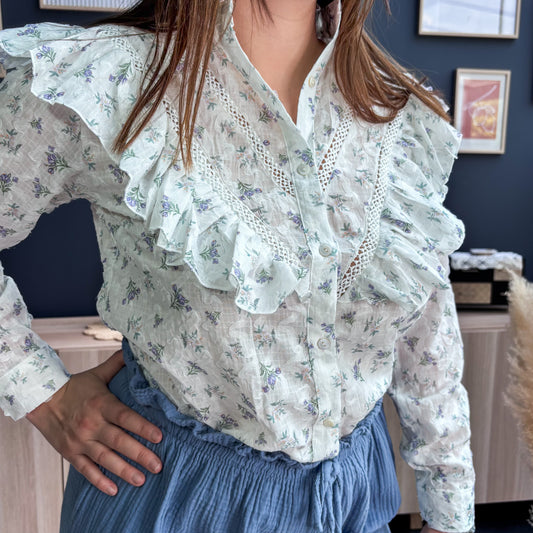 BLOUSE LÉONIE LILA 🪻