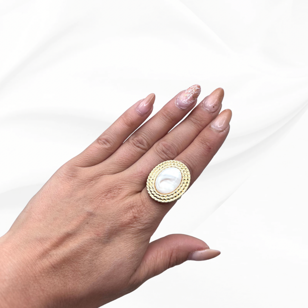Bague blanc  💍 4