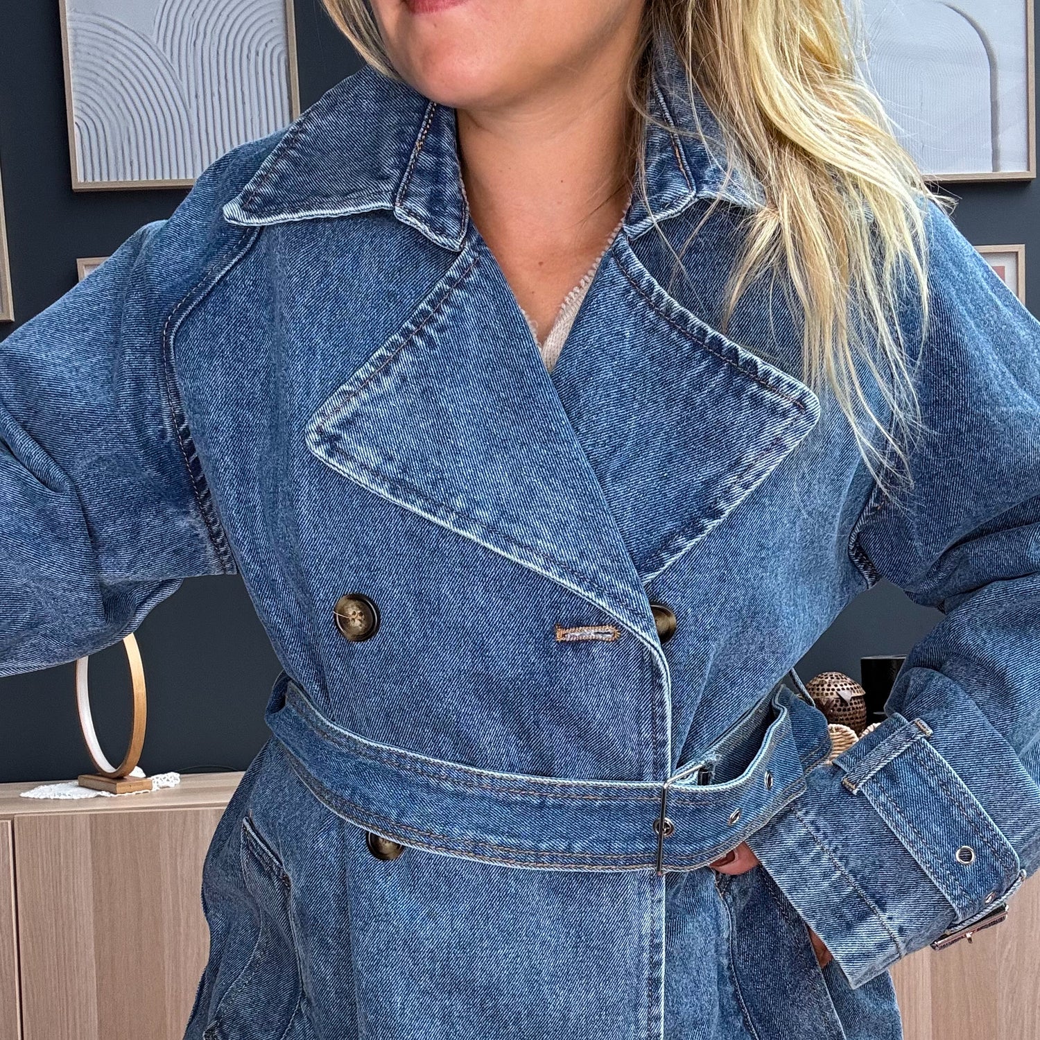 Trench en jean  💙