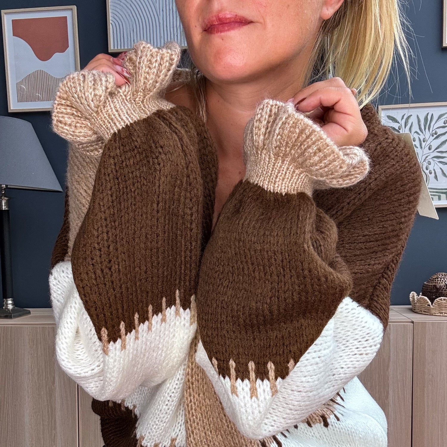 Gilet SERENA marron 🤎