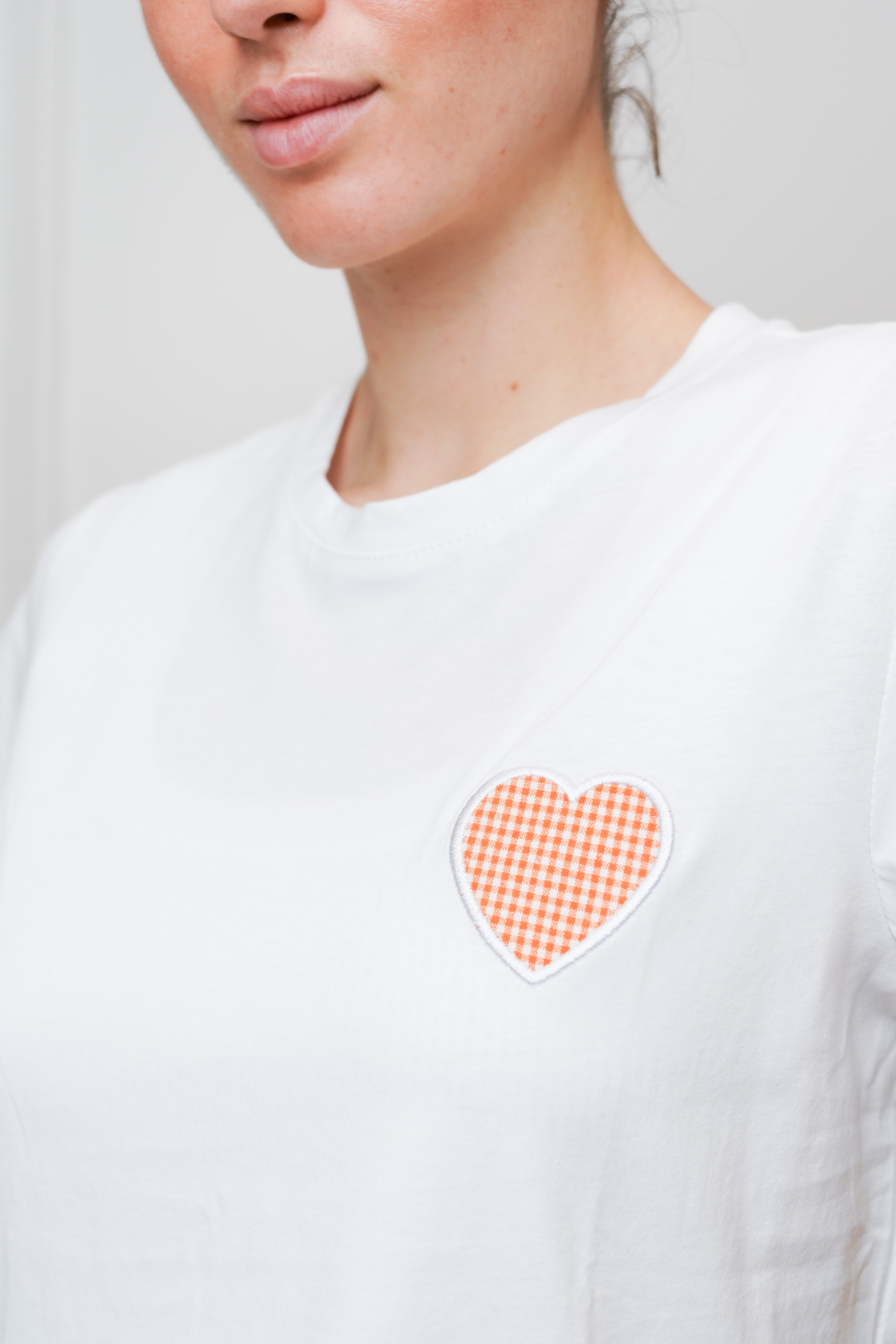 T-shirt cœur orange 🧡