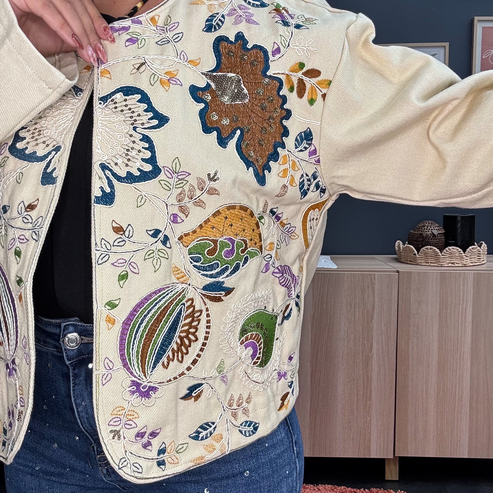 Veste Elodie beige 🤍