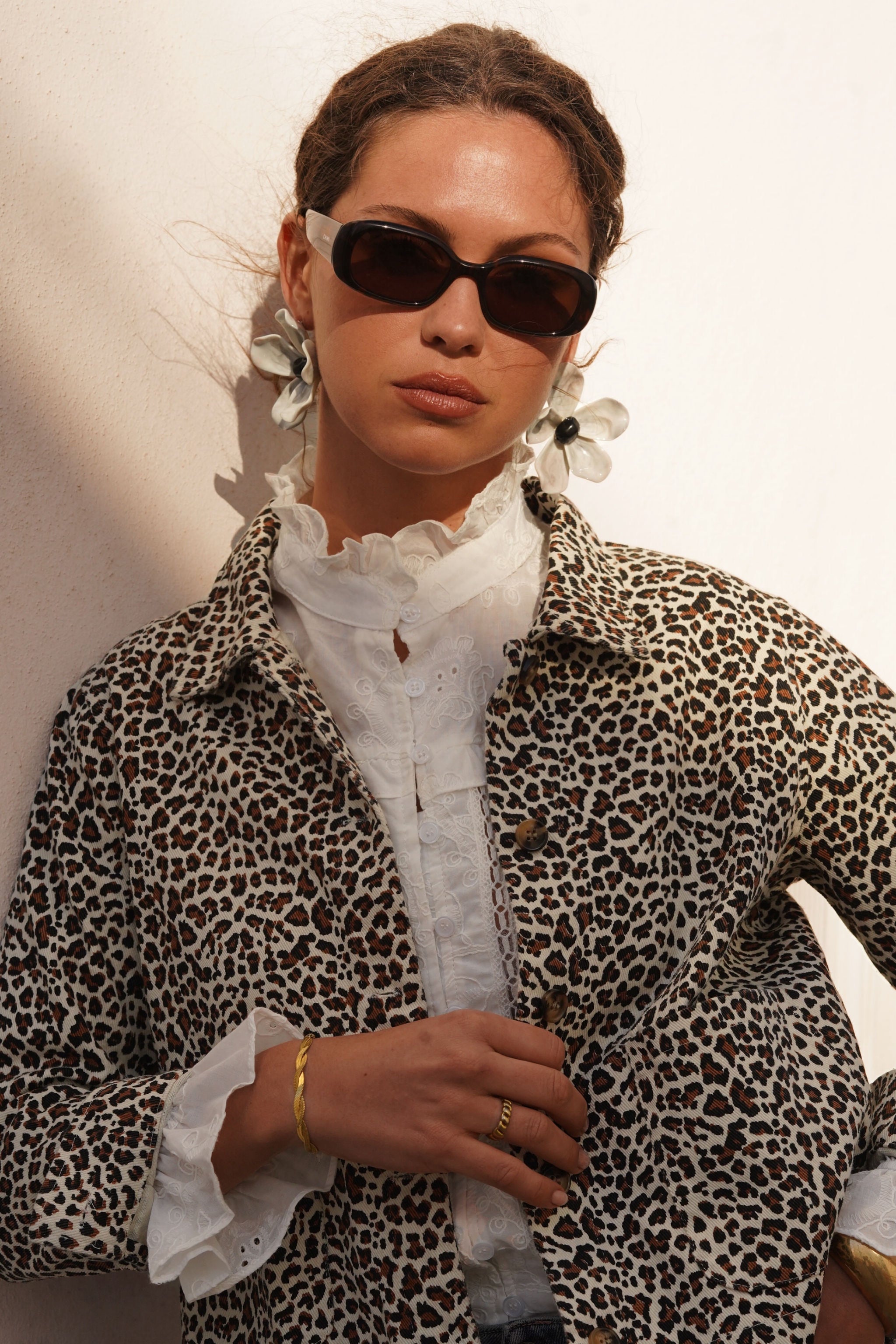 Veste en jean léopard 🐆
