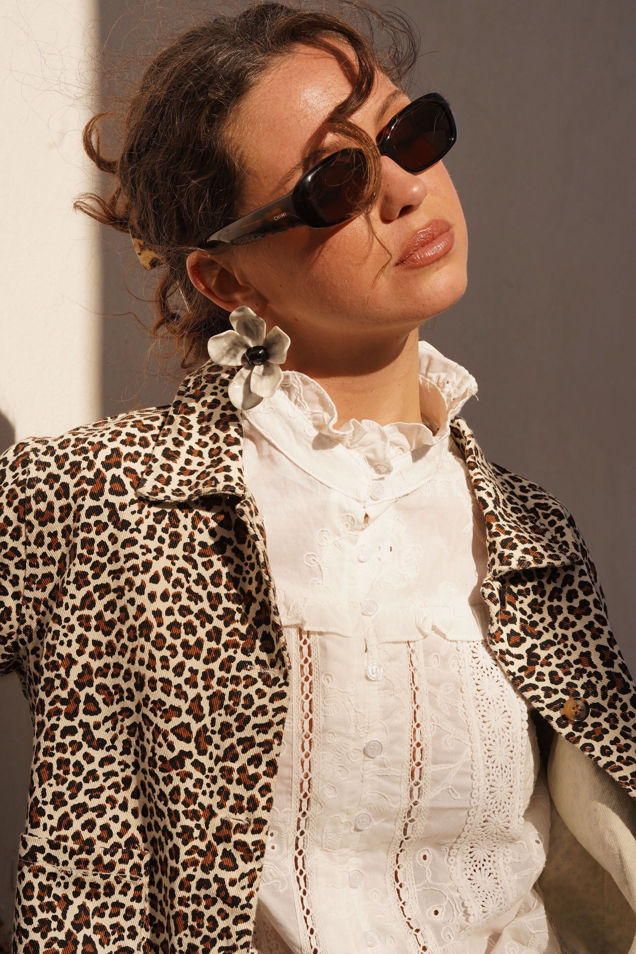Veste en jean léopard 🐆